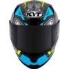 KYT Striker SV #01 Black Blue Helmet 2