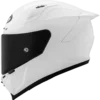 KYT Striker SV Plain White Helmet 1