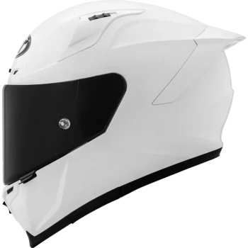 KYT Striker SV Plain White Helmet 1