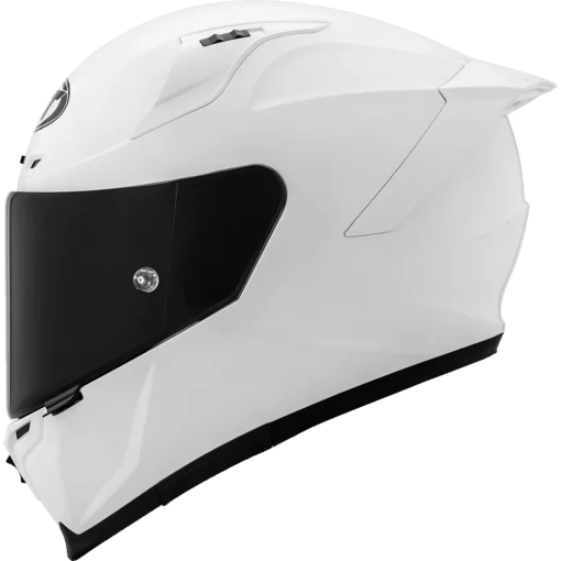 KYT Striker SV Plain White Helmet 1