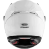 KYT Striker SV Plain White Helmet 3