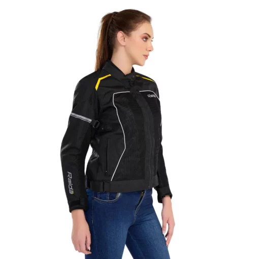 Raida Empress Black Women's Riding Jacket 3