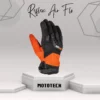 Reflex Air Flo Dual Sport Orange Motorcycle Riding Gloves 2