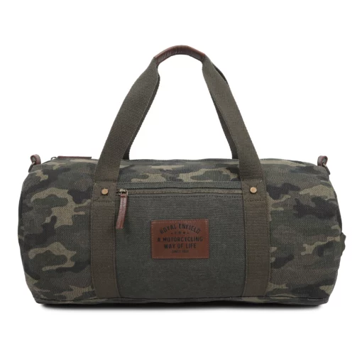 Royal Enfield Olive Camo Duffle Bag 3