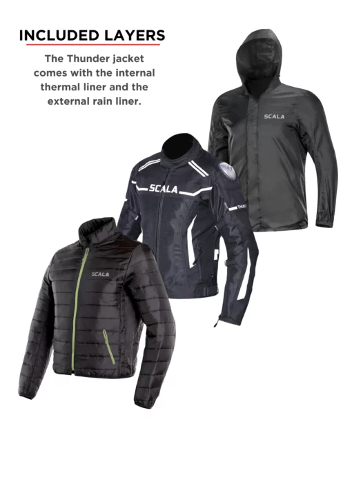 Scala Thunder Black Riding Jacket 7