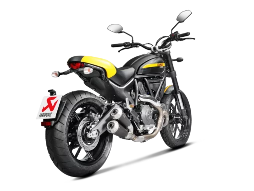 Akrapovic Titanium Slip On Line For Ducati Scrambler Icon Urban Enduro Classic Full Throttle (2015 20) (S D8SO4 CUBTBL 1) 3