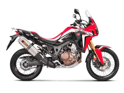 Akrapovic Titanium Slip On Line For Honda CRF1000L Africa Twin (2016 19) (S H10SO16 WT) 2