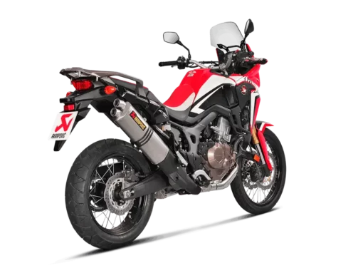 Akrapovic Titanium Slip On Line For Honda CRF1000L Africa Twin (2016 19) (S H10SO16 WT) 3