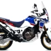 Arrow Maxi Race Tech Steel End Cap Exhaust For Honda CRF1000L Africa Twin (2016 2017) (72621PO) 2