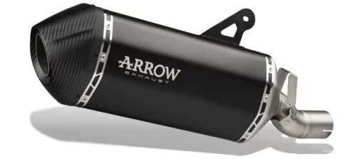 Arrow Sonora Titanium Dark Silencer With Carby End Cap For Harley Davidson Pan America 1250 (2020 24) (72007SKN) 1