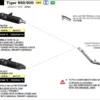 Arrow Veloce Aluminium Dark Silencer For Triumph Tiger 850 900 (2020 24) (72504VAN) 1