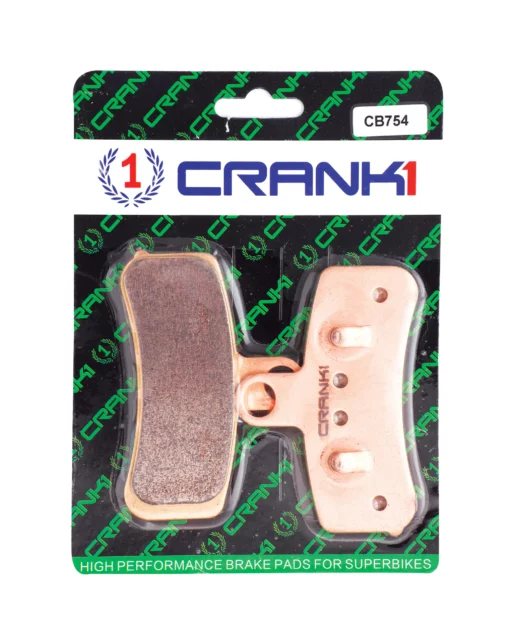 Crank1 Performance Sintered Front Brake Pads for Harley Davidson (CB754) 1