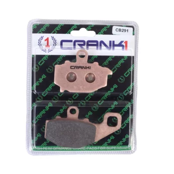 Crank1 Performance Sintered Rear Brake Pads for Kawasaki (CB291) 1