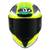 KYT TT Course Gear BlkYellow Helmet 2