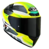 KYT TT Course Gear BlkYellow Helmet 3