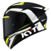 KYT TT Course Grand Prix Black Yellow Helmet 1