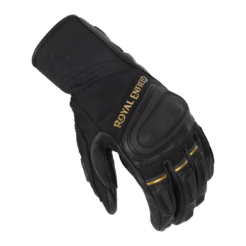 Royal Enfield Men Darcha Black Riding Gloves 2