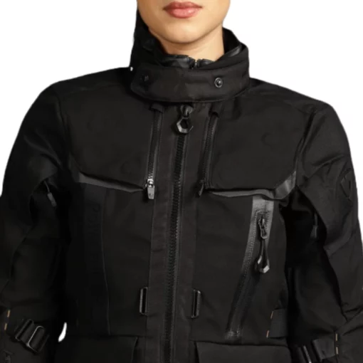 Royal Enfield x Revit Women Darcha Pro Black Riding Jacket 12