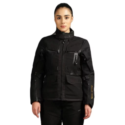 Royal Enfield x Revit Women Darcha Pro Black Riding Jacket 4