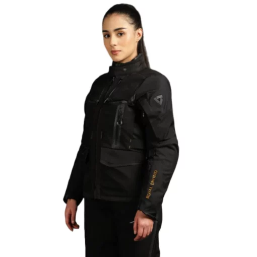 Royal Enfield x Revit Women Darcha Pro Black Riding Jacket 5