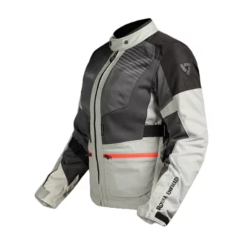 Royal Enfield x Revit Women Darcha Pro Light Grey Riding Jacket 1