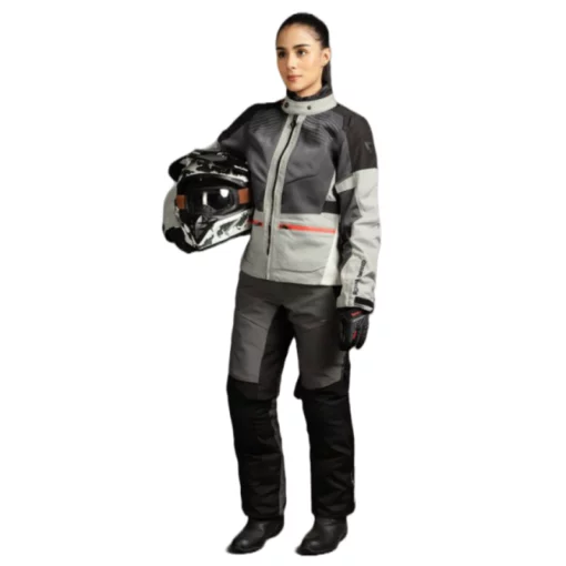 Royal Enfield x Revit Women Darcha Pro Light Grey Riding Jacket 17