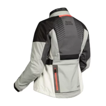 Royal Enfield x Revit Women Darcha Pro Light Grey Riding Jacket 2