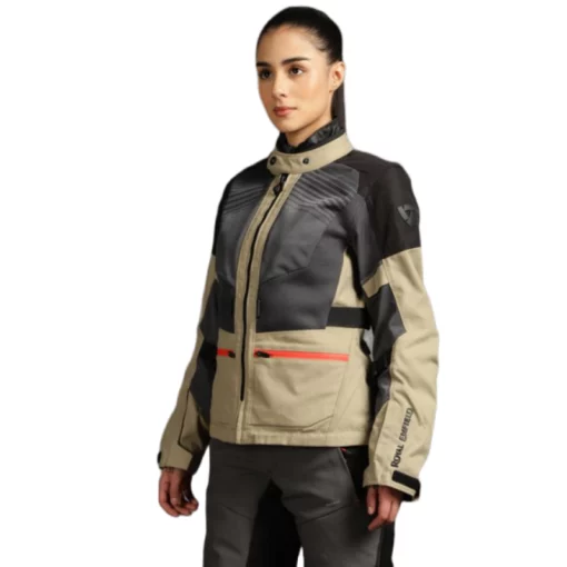 Royal Enfield x Revit Women Sahara Air Sand Riding Jacket 4