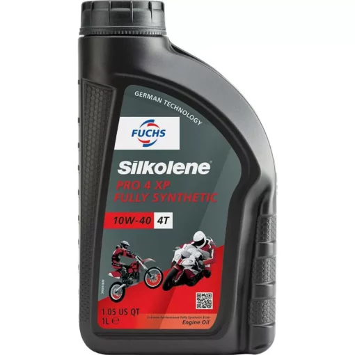 Silkolene Pro 4 10W 40 Xp Pro Fully Synthetic (1 litre) 1