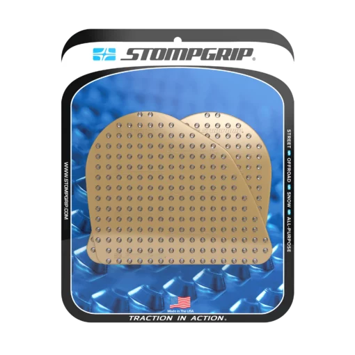 StompGrip Volcano Clear Side Tank Grip for Ducati Desert X (2022 2024) 1