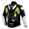 Tarmac Corsa Level 2 Black White Fluorescent Yellow Riding Jacket (Free Tex Gloves) 1