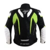 Tarmac Corsa Level 2 Black White Fluorescent Yellow Riding Jacket (Free Tex Gloves) 6