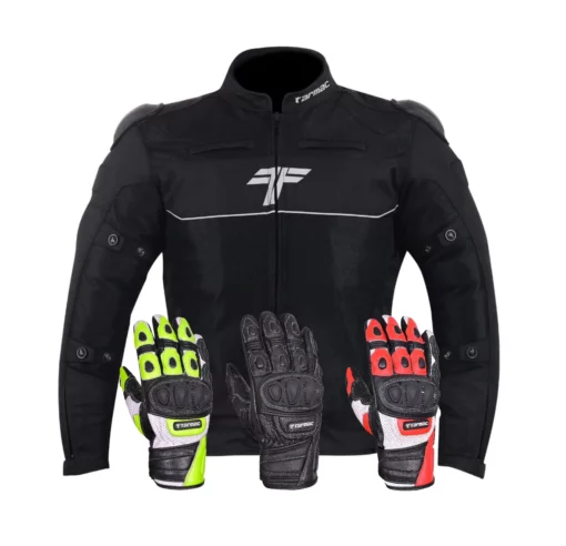 Tarmac One III Level 2 Black Riding Jacket (Free Swift Gloves In Any Of The 3 Colours) 1