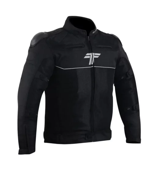 Tarmac One III Level 2 Black Riding Jacket (Free Tex Gloves) 3