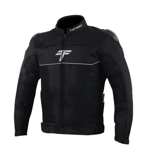 Tarmac One III Level 2 Black Riding Jacket (Free Tex Gloves) 4