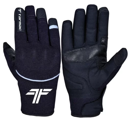 Tarmac Sleet Waterproof Black Riding Gloves 1