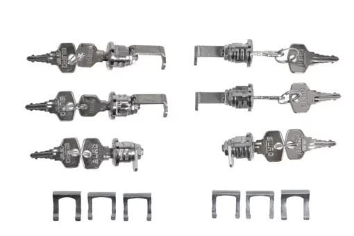 Touratech Zega Evo Lock Set for 2 Cases (01 050 6000 0) 1