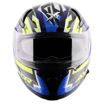 Axor Apex Black Blue Streak Helmet 2