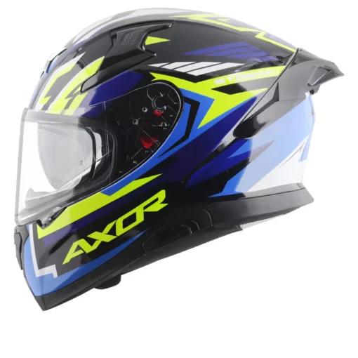 Axor Apex Black Blue Streak Helmet 3