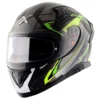 Axor Apex Black Neon Yellow Road Trip Helmet 1