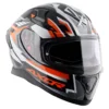 Axor Apex Black Orange Streak Helmet 8