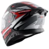 Axor Apex Black Red Streak Helmet 4