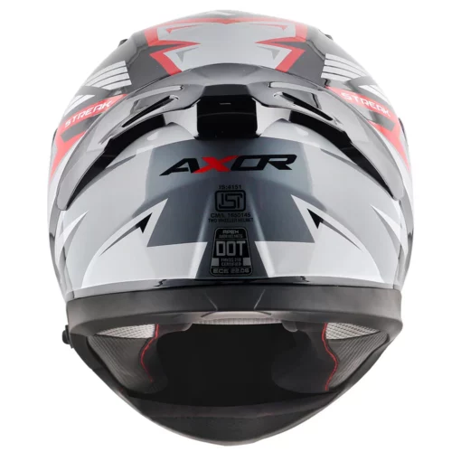 Axor Apex Black Red Streak Helmet 5