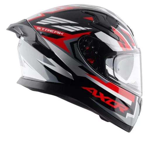 Axor Apex Black Red Streak Helmet 7