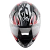 Axor Apex Black Red Streak Helmet 9