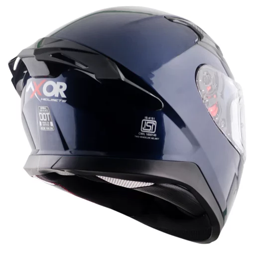 Axor Apex Deep Blue Solid Helmet 6