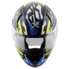 Axor Apex Dull Black Blue Streak Helmet 9