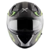 Axor Apex Dull Black Neon Yellow Road Trip Helmet 2