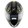 Axor Apex Dull Black Neon Yellow Road Trip Helmet 9