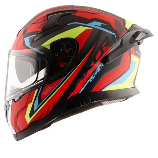 Axor Apex Dull Black Red Road Trip Helmet 3